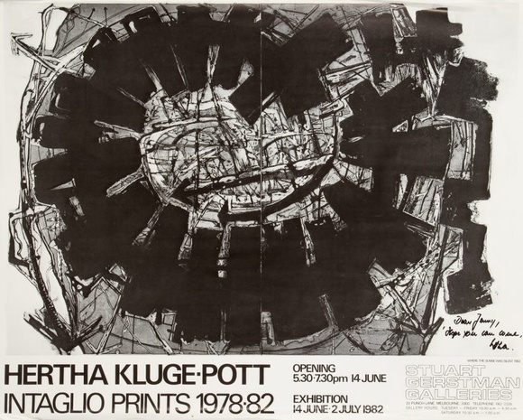Hertha Kluge-Pott. Intaglio prints 1978.82.
