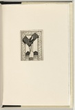 Artist: Warner, Lynda. | Title: not titled. | Date: 1986 | Technique: etching, printed in black ink, from one plate