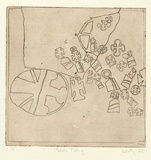 Title: b'Medals fading' | Date: 1965 | Technique: b'etching, printed in black ink with plate-tone, from one plate'