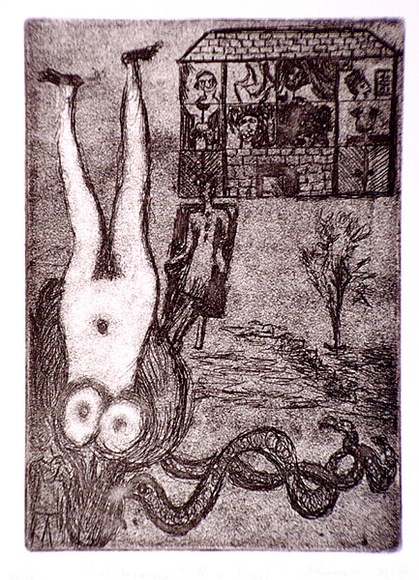 Artist: b'Shearer, Mitzi.' | Title: b'Woman with a past' | Date: 1981