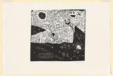 Artist: b'Gilbert, Kevin.' | Title: b'Eagle man legend' | Date: 1965