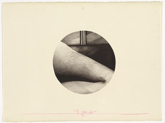 Artist: b'SELLBACH, Udo' | Title: b'Parts and wholes 9' | Date: 1970 | Technique: b'lithograph, printed in black ink, from one stone' Artist: b'SELLBACH, Udo' | Title: b'Parts and wholes 9' | Date: 1970 | Technique: b'lithograph, printed in black ink, from one stone'
