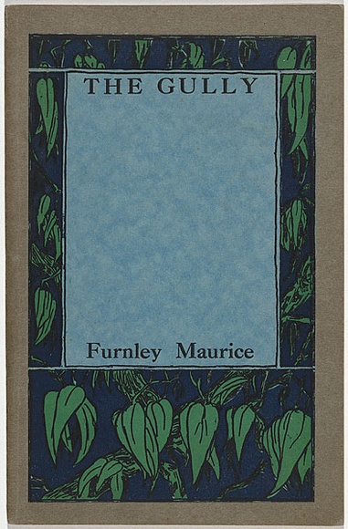 Artist: b'Maurice, Furnley.' | Title: b'The Gully.' | Date: 1925 | Technique: b'letterpress text; lthographs, printed in black ink, from one stone; hand-coloured' Artist: b'Maurice, Furnley.' | Title: b'The Gully.' | Date: 1925 | Technique: b'letterpress text; lthographs, printed in black ink, from one stone; hand-coloured'