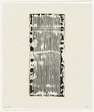 Artist: Fardin, Galliano. | Title: Commission 10: # 3. | Date: 2005 | Technique: linoblock, printed in black ink, from 1 block