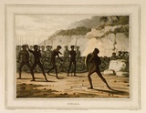 Title: Trial. | Date: 1813 | Technique: etching and aquatint, printed in black ink, from one copper plate; hand- coloured