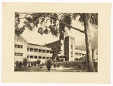 Artist: b'PLATT, Austin' | Title: b'Mudgee Junior College' | Date: 1945 | Technique: b'etching, printed in black ink, from one plate'
