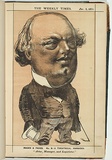 Title: Theatrical manager [The Hon. G. Coppin]. | Date: 3 January 1874 | Technique: lithograph, printed in colour, from multiple stones
