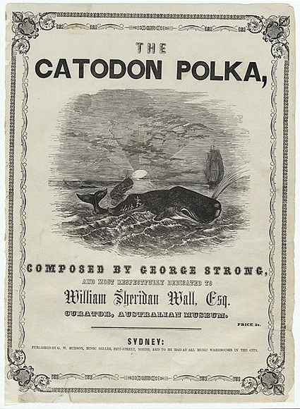 Artist: b'Mason, Walter George.' | Title: b'Sheet music cover: The Catodon polka.' | Date: c.1843 | Technique: b'wood-engraving, printed in black ink, from one block' Artist: b'Mason, Walter George.' | Title: b'Sheet music cover: The Catodon polka.' | Date: c.1843 | Technique: b'wood-engraving, printed in black ink, from one block'