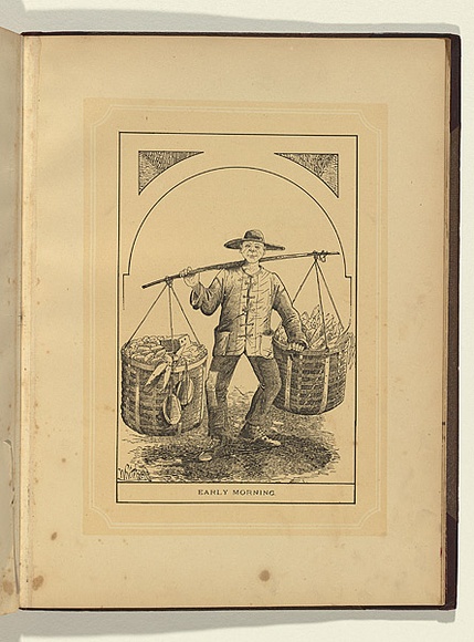 Artist: b'Whitelocke, Nelson P.' | Title: b'Early morning.' | Date: 1885 | Technique: b'lithograph, printed in colour, from two stones' Artist: b'Whitelocke, Nelson P.' | Title: b'Early morning.' | Date: 1885 | Technique: b'lithograph, printed in colour, from two stones'