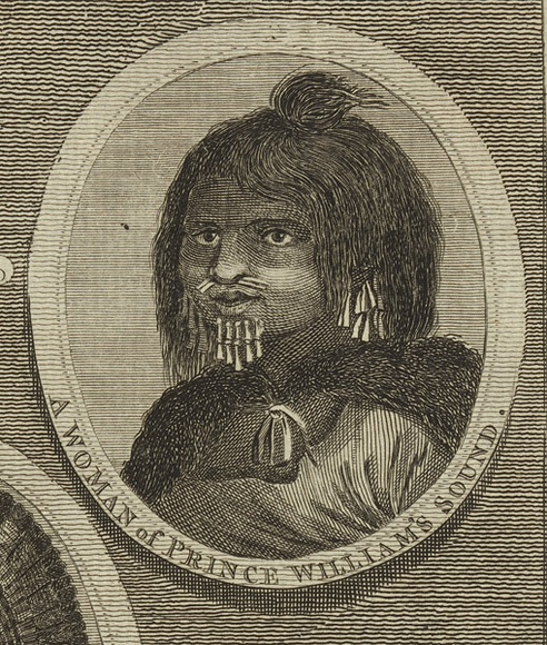 Title: bA man of Prince William's Sound | Date: 1791 | Technique: b'etching and engraving, printed in black ink, from one plate' Title: bA man of Prince William's Sound | Date: 1791 | Technique: b'etching and engraving, printed in black ink, from one plate'
