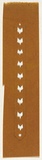 Artist: ROBEY, Elinor | Title: not titled [stencil for leatherwork design] | Date: 1920s? | Technique: hand-cut stencil