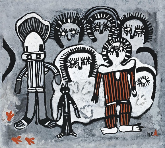 Artist: Preston, Margaret. | Title: Happy family. | Date: 1949