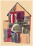Artist: Coyle, Kathleen. | Title: not titled. | Date: 1985 | Technique: screenprint