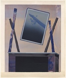 Title: Suspended frame [variation] | Date: 1968 | Technique: screenprint, printed in colour, from multiple stencils