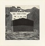 Title: The Sanyo Maru | Date: 2005 | Technique: aquatint, printed in black ink, from one plate