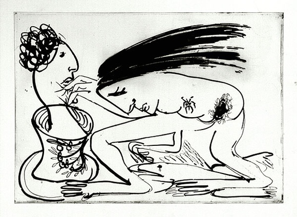 Artist: b'BOYD, Arthur' | Title: b'Woman making a pot.' | Date: (1968-69) | Technique: b'etching and aquatint, printed in black ink, from one plate' | Copyright: b'Reproduced with permission of Bundanon Trust' Artist: b'BOYD, Arthur' | Title: b'Woman making a pot.' | Date: (1968-69) | Technique: b'etching and aquatint, printed in black ink, from one plate' | Copyright: b'Reproduced with permission of Bundanon Trust'