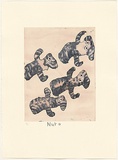 Artist: RUPERT, Nura | Title: Tjulpu parpakani (flying birds) | Date: 2007 | Technique: etching, printed in colour, from three plates | Copyright: © Nura Rupert. Licensed by VISCOPY, Australia, 2008.