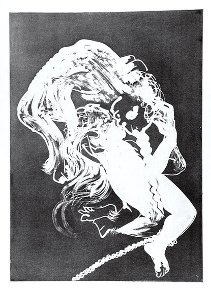 Artist: b'BOYD, Arthur' | Title: bThe lady's bridal night. | Date: 1973-74 | Technique: b'aquatint, printed in black ink, from one plate' | Copyright: b'Reproduced with permission of Bundanon Trust' Artist: b'BOYD, Arthur' | Title: bThe lady's bridal night. | Date: 1973-74 | Technique: b'aquatint, printed in black ink, from one plate' | Copyright: b'Reproduced with permission of Bundanon Trust'