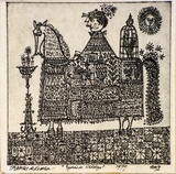 Artist: b'de Kesler, Thomas.' | Title: b'Spanish Hidalgo.' | Date: 1977 | Technique: b'etching, printed in black ink with plate-tone, from one plate' | Copyright: b'\xc2\xa9 Thomas de Kessler'