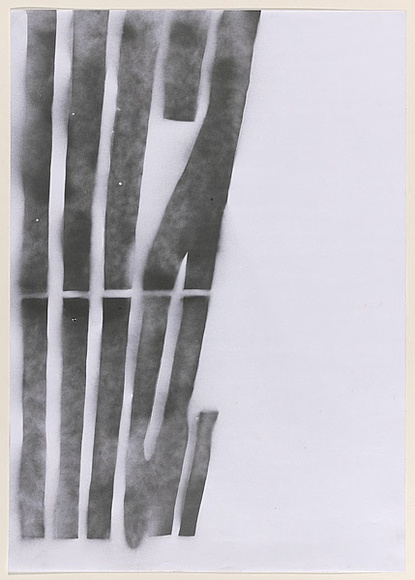Artist: b'Azlan.' | Title: b'Osama.' | Date: 2003 | Technique: b'stencil, printed in black ink, from one stencil'