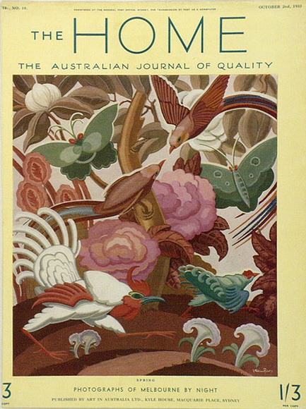 Artist: b'FEINT, Adrian' | Title: b'The Home Journal October 2nd 1933.' | Date: 1927-1935 | Copyright: b'Courtesy the Estate of Adrian Feint' Artist: b'FEINT, Adrian' | Title: b'The Home Journal October 2nd 1933.' | Date: 1927-1935 | Copyright: b'Courtesy the Estate of Adrian Feint'