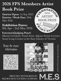 Firestation Print Studio: Member artist book prize exhibition 2026.