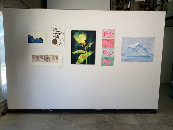 Title: Canberra Printmakers exhibition, 'First Edition' installation view 1.