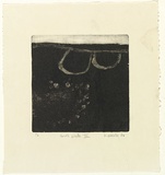 Title: bGod's walk III | Date: 1964 | Technique: b'etching and aquatint, printed in black ink with plate-tone, from two plates'