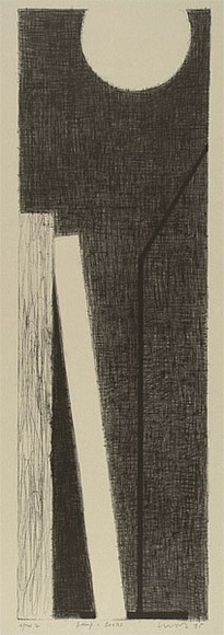 Artist: b'Lincoln, Kevin.' | Title: b'Lamp and books' | Date: 1995, November | Technique: b'lithograph, printed in black ink, from one stone' Artist: b'Lincoln, Kevin.' | Title: b'Lamp and books' | Date: 1995, November | Technique: b'lithograph, printed in black ink, from one stone'