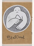 Title: Seaoncel | Date: 2008 | Technique: a book of screenprints, printed in black and white ink, from multiple screens