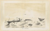 Title: The rounding | Date: 1848 | Technique: lithograph, printed in colour, from two stones