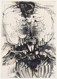 Artist: Hessing, Leonard. | Title: The jungle | Date: 1964 | Technique: lithograph, printed in colour, from three zinc plates