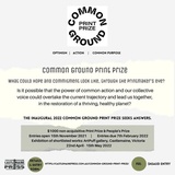 Common Ground Print Prize.