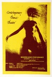 Artist: Speirs, Andrew. | Title: Contemporary Dance Theatre, Modern Dance Performance ... Arts Theatre, Darling Downs Institute of Advanced Education [11 November 1978] | Date: 1978 | Technique: screenprint, printed in colour, from multiple stencils