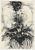 Artist: Hessing, Leonard. | Title: The jungle | Date: 1964 | Technique: lithograph, printed in colour, from three zinc plates