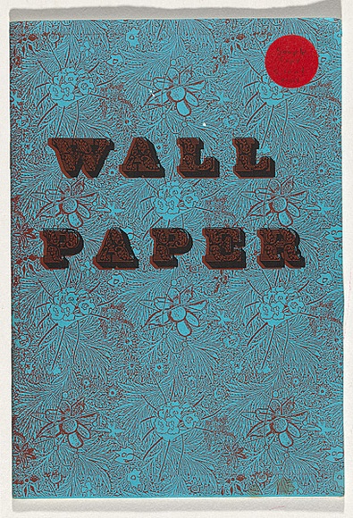 Title: b'Wallpaper: Sample copy / Silent Army' | Technique: b'photocopy, printed in black ink, from collaged elements; digital print, printed in colour, from digital file' Title: b'Wallpaper: Sample copy / Silent Army' | Technique: b'photocopy, printed in black ink, from collaged elements; digital print, printed in colour, from digital file'