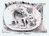 Artist: COLEING, Tony | Title: Civilization et syphlisation. | Date: 1984 | Technique: lithograph, printed in colour, from two stones [or plates]