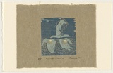 Artist: Cavanna, Claire. | Title: Alluvia II -  footnote. | Date: 1991 | Technique: woodcut, printed in colour, from multiple blocks | Copyright: This work appears on screen courtesy of the artist and copyright holder