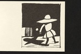 Title: b'Schoolgirl takes a flip.' | Date: 1979 | Technique: b'offset-lithograph'