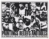 Artist: b'UNKNOWN ARTIST,' | Title: b'Paintings reliefs and dolls our last exhibition for 1975.' | Date: 1975 | Technique: b'screenprint, printed in black ink, from one screen'