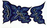 Artist: b'Yipati, Kuyata.' | Title: b'not titled' | Date: c.1984 | Technique: b'screenprint, printed in colour, from multiple stencils'