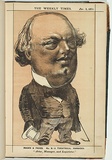 Title: b'Theatrical manager [The Hon. G. Coppin].' | Date: 3 January 1874 | Technique: b'lithograph, printed in colour, from multiple stones'