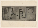 Title: b'Surfaces No.1' | Date: c. 1960 | Technique: b'soft-ground etching, printed in black ink, from one plate'