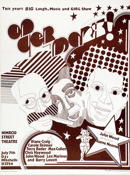 Artist: b'Brooks, Kevin.' | Title: b'On yer mark. This years BIG Laugh Music and Girl show. Nimrod.' Artist: b'Brooks, Kevin.' | Title: b'On yer mark. This years BIG Laugh Music and Girl show. Nimrod.'