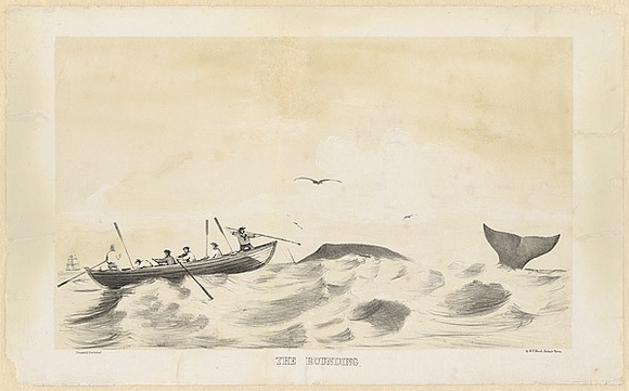 Title: b'The rounding' | Date: 1848 | Technique: b'lithograph, printed in colour, from two stones'