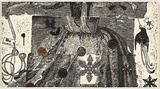 Artist: SHIMMEN, Heather | Title: She can skip | Date: 2002 | Technique: linocut | Copyright: © Heather Shimmen