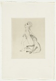 Artist: BOYD, Arthur | Title: Colour blind. | Date: 1970 | Technique: etching, printed in black ink, from one plate | Copyright: Reproduced with permission of Bundanon Trust