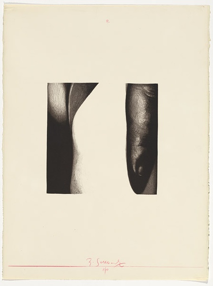 Artist: b'SELLBACH, Udo' | Title: b'Parts and wholes 8' | Date: 1970 | Technique: b'lithograph, printed in black ink, from one stone' Artist: b'SELLBACH, Udo' | Title: b'Parts and wholes 8' | Date: 1970 | Technique: b'lithograph, printed in black ink, from one stone'