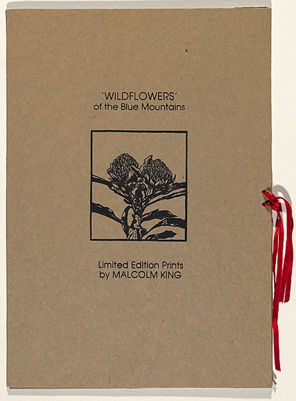 Artist: b'King, Malcolm.' | Title: b'Wildflowers' of the Blue Mountains | Date: 1990 | Technique: b'screenprints, printed in colour, from multiple stencils' Artist: b'King, Malcolm.' | Title: b'Wildflowers' of the Blue Mountains | Date: 1990 | Technique: b'screenprints, printed in colour, from multiple stencils'