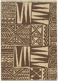 Title: b'An epistle from Oberea' | Date: 1955 | Technique: b'screenprints, printed in black ink, each from one stencil'